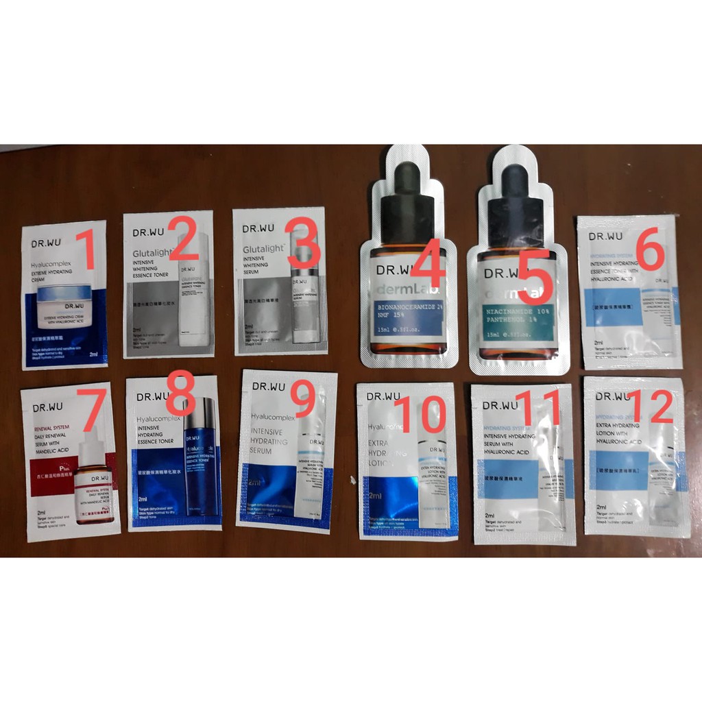 [ Mẫu thử ] Chăm sóc da dr.wu các loại | BigBuy360 - bigbuy360.vn