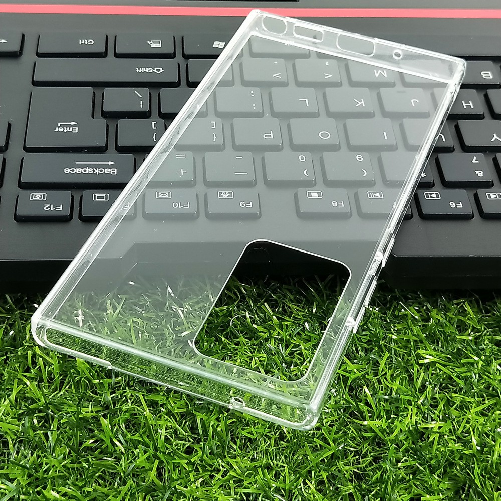 Ốp lưng Clear cover Samsung Galaxy Note 10 Plus/ Note 20 Ultra/ Note 8/ Note 9 nhựa cứng trong suốt, không ố vàng