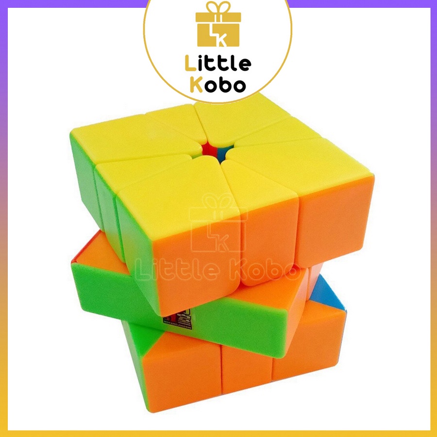 Rubik Square-1 Cube Stickerless MoYu MeiLong MFJS SQ1 Rubic Biến Thể Đồ Chơi Thông Minh