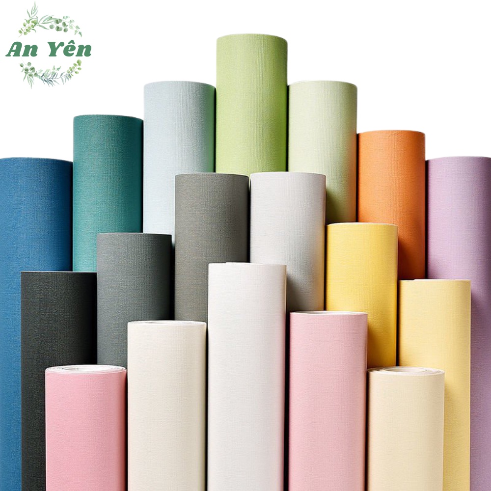 giấy dán tường ghi sẵn keo siêu đẹp khổ 60,giấy dán tường phủ pvc kèm keo dán chống ẩm mốc