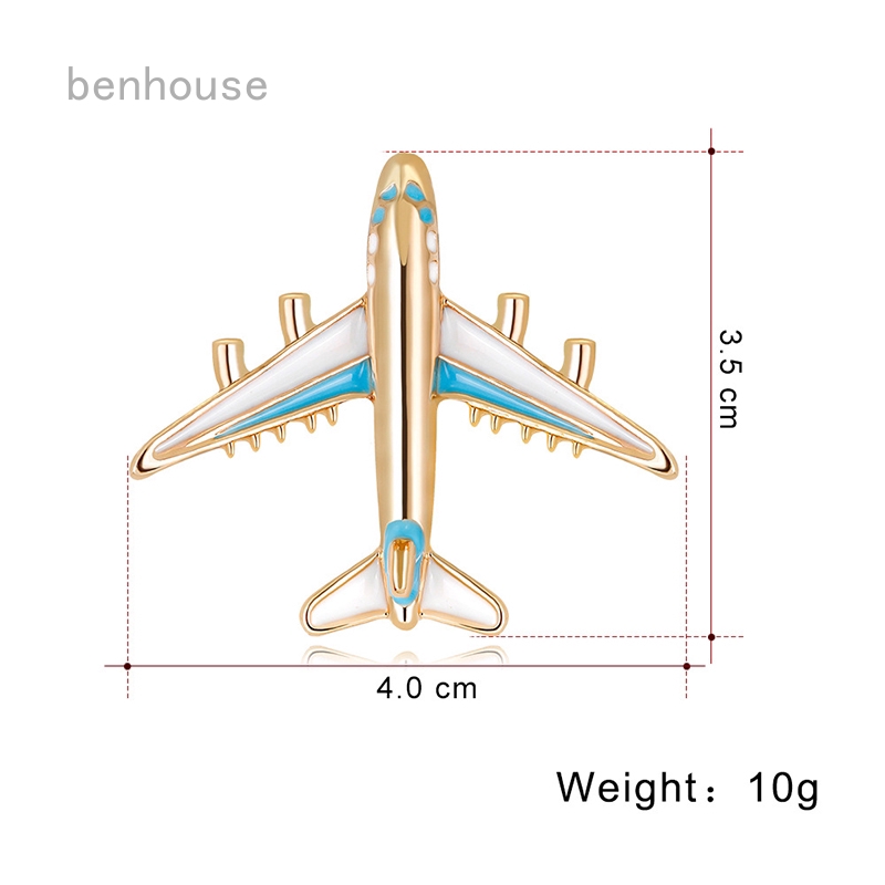 Huy hiệu cài áo hình máy bay độc đáo