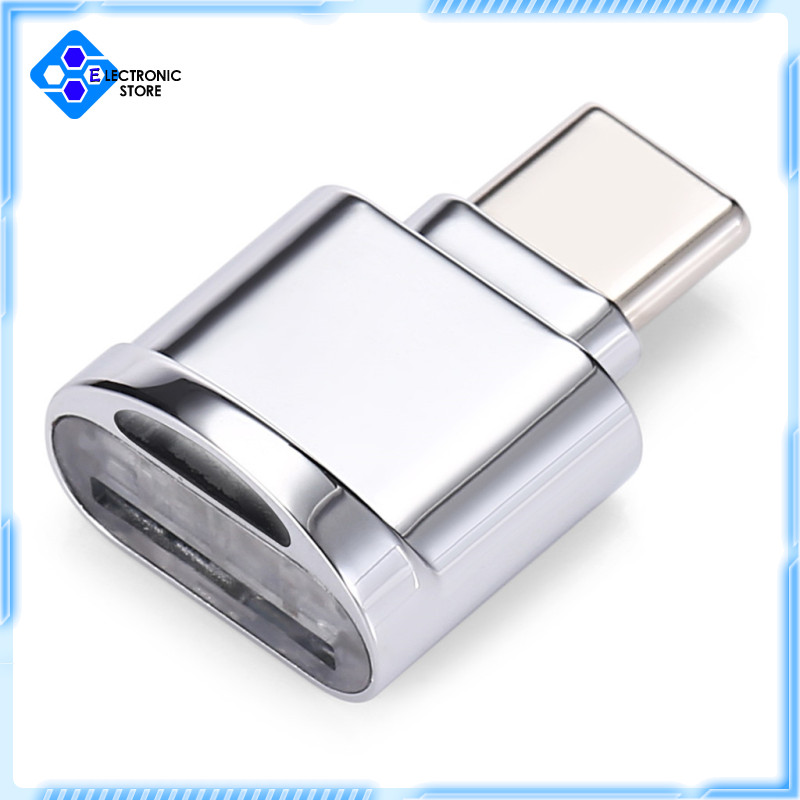 Đầu Đọc Thẻ Nhớ Micro Sd Tf Màu Bạc | BigBuy360 - bigbuy360.vn