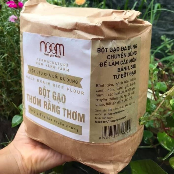 Bột Gạo Tẻ Nấu Ăn Làm Bánh Thơm Rằng Thơm 1,5 Kg - NOOM