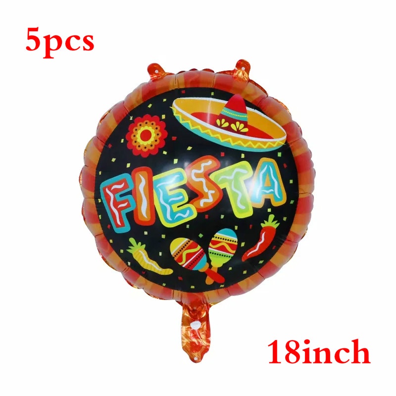 Bộ 5 Bong Bóng Bay Hình Trái Bơ / Xương Rồng / Quả Bơ Trang Trí Tiệc Sinh Nhật Trẻ Em Thiết Kế Mới