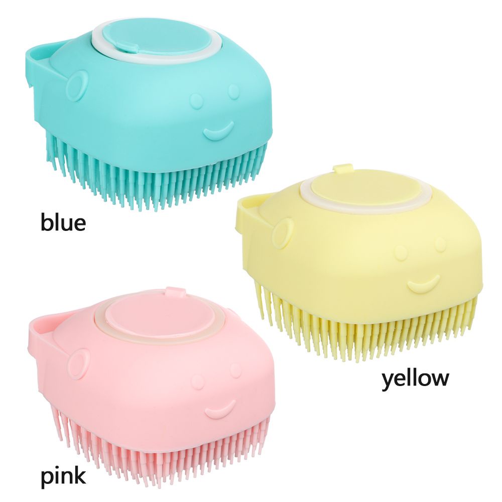 Bàn Chải Silicone Chà Lưng Tẩy Tế Bào Chết Không Độc Hại