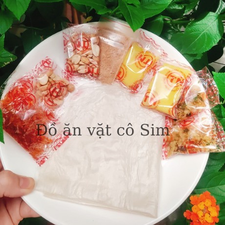 Bánh Tráng Phơi Sương Cuộn Bơ Hành Phi+ Bánh Tráng Trộn Tây Ninh