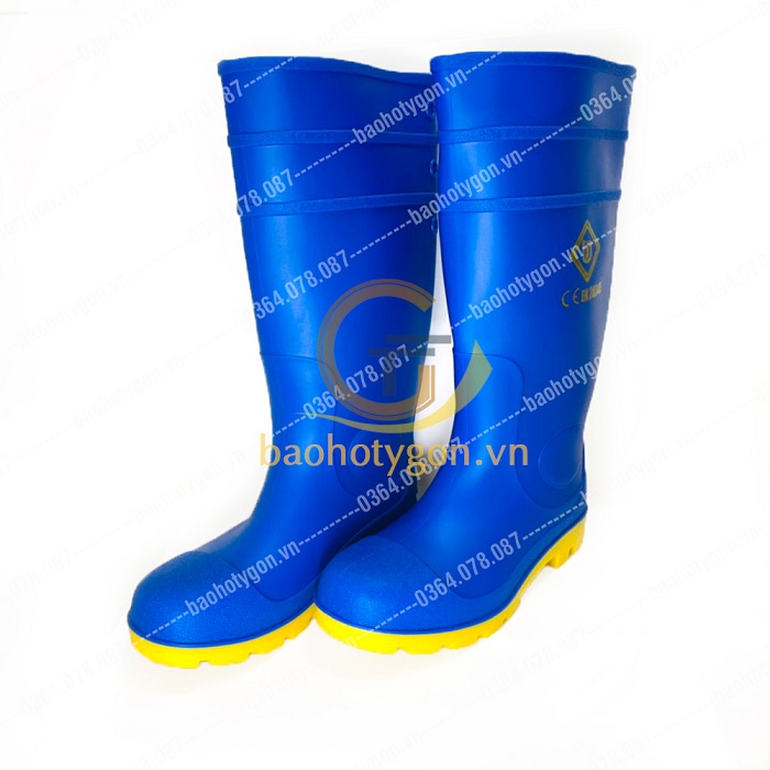 ỦNG MŨI THÉP ĐẾ THÉP NHẬP KHẨU USAFETY CAO CẤP XANH ĐẾ VÀNG