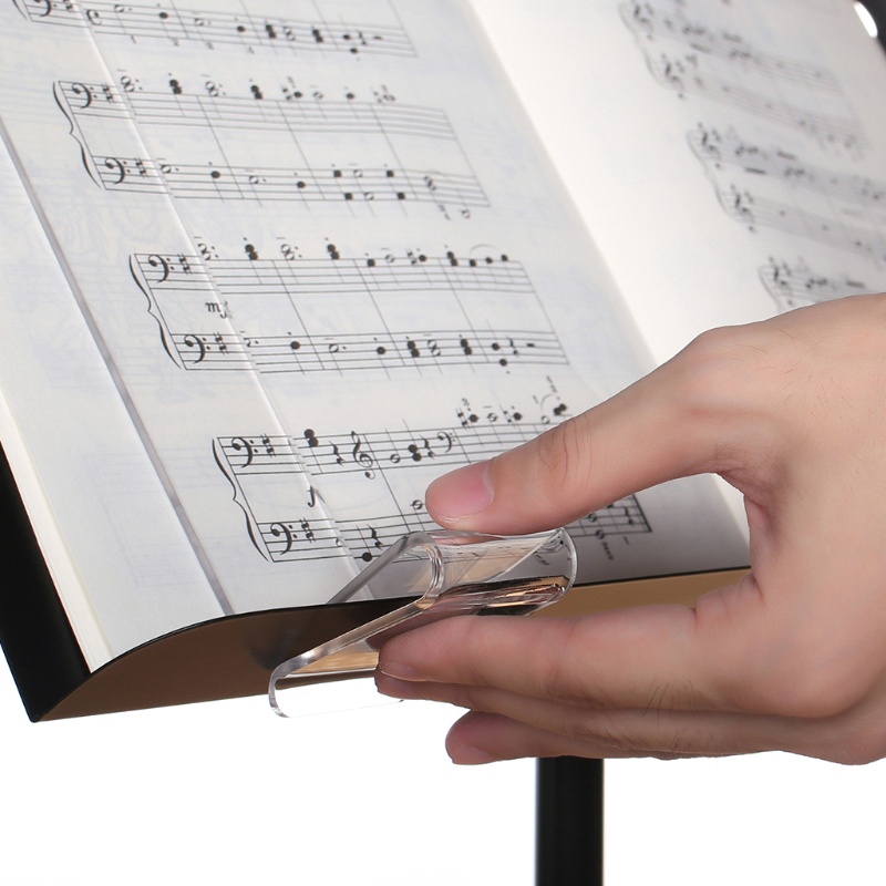 Kẹp Cố Định Bản Nhạc Piano Bằng Acrylic Nhỏ Gọn