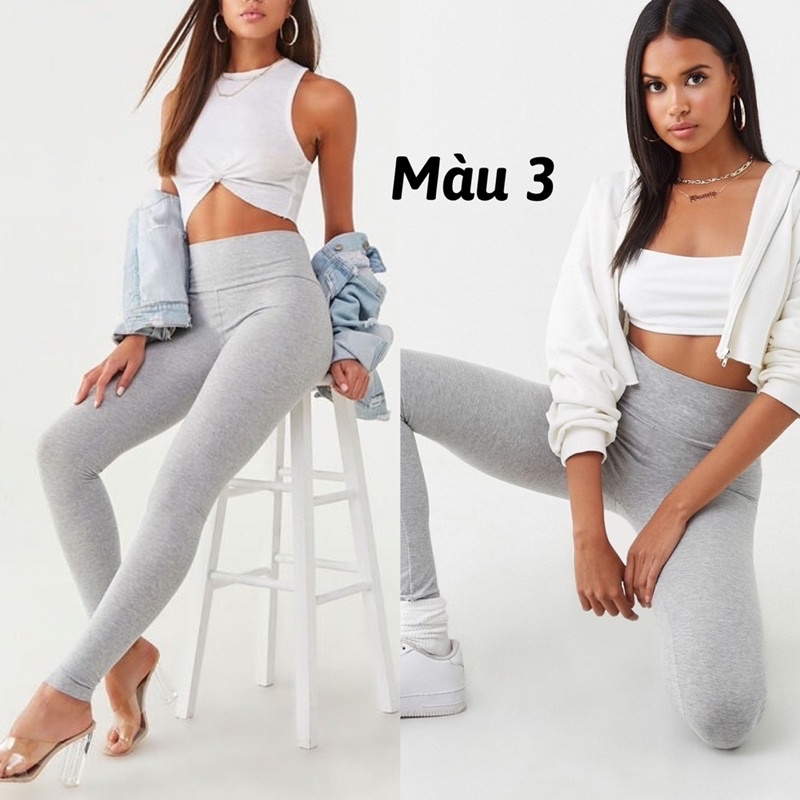 Quần legging lưng cao F21 xuất xịn