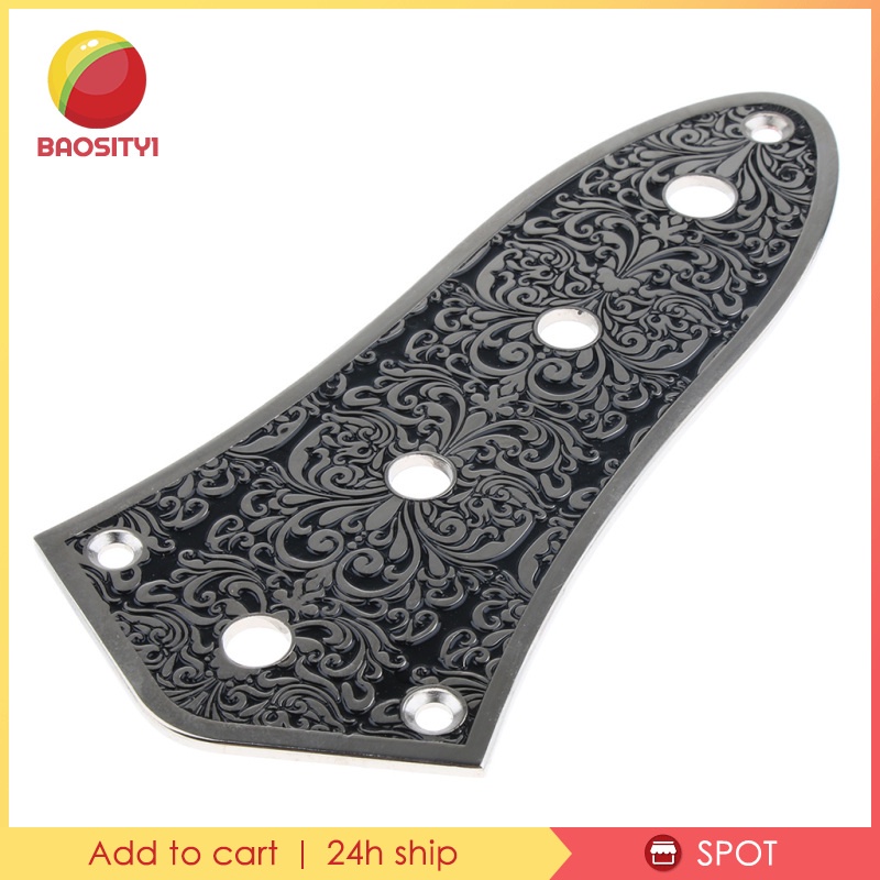 Jazz and Bass JB Control Plate for JB Style Bass Guitar Accessory Rainbow