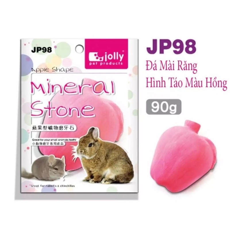 Đá Mài Răng Jolly Cao Cấp Vị Cam &amp; Chuối Hamster Thỏ Bọ Nhím Sóc