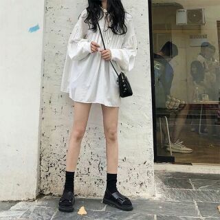 ÁO OVERSIZE TRẮNG (SUGAR DRESS)