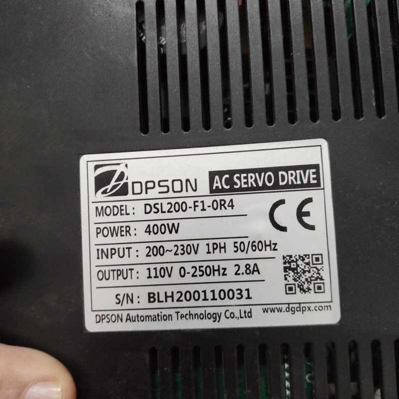 Servo Dpson DSL200-F1-0R4