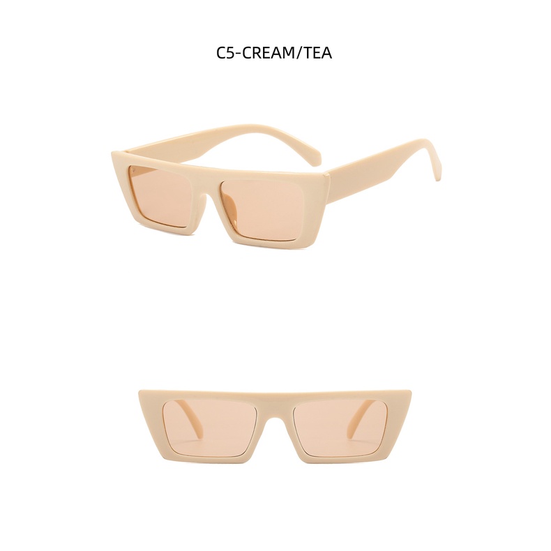 Kính Mát Gọng Vuông Nhỏ Phong Cách Âu Mỹ Thời Trang 2022