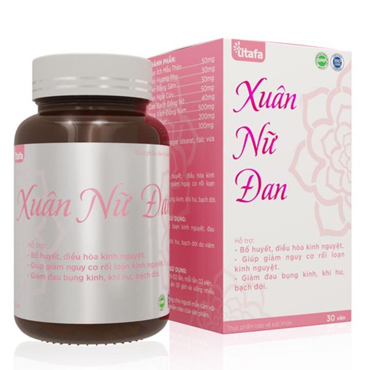 Viên Uống Xuân Nữ Đan - Hỗ trợ điều hòa kinh nguyệt Hộp 30 viên - Coastlinecare Pharmacy