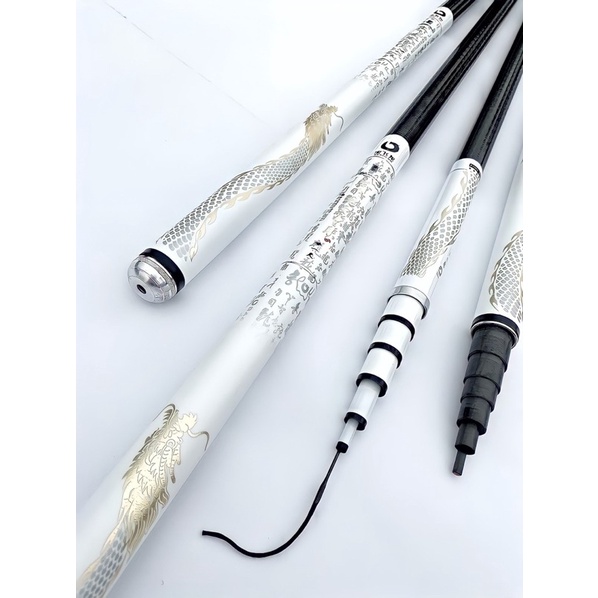 Cần câu tay Bạch Long Ánh Kim độ cứng 6H hàng nội địa trung