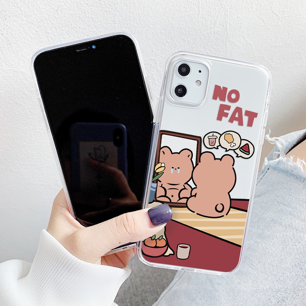 Ốp lưng iphone 12- Ốp iphone No Fat /6/6plus/6s/6splus/7/7plus/8/8plus/x/xr/xs/11/12/pro/max/plus/promax  t01