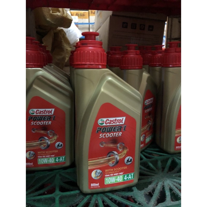 ⭐️Dầu Nhớt Castrol Power 1 Xe Tay Ga - Số Chính Hãng