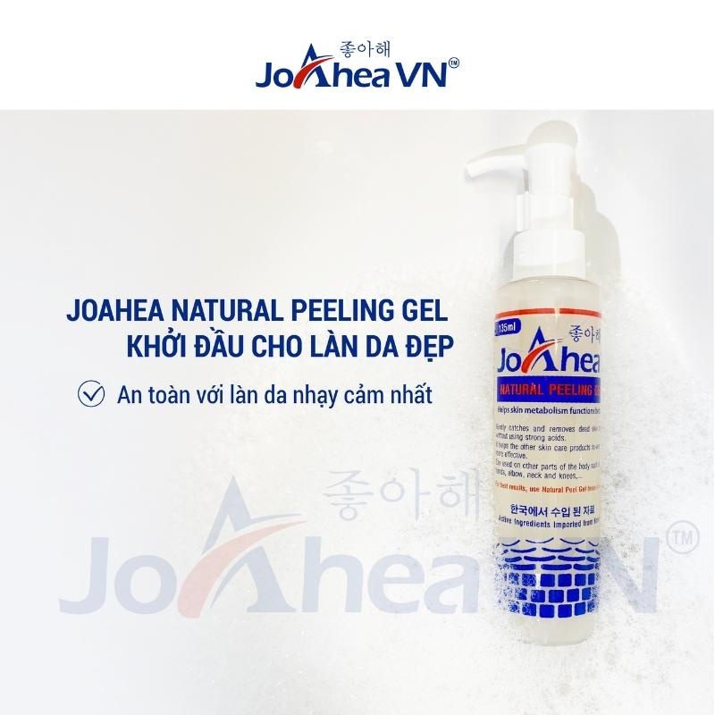 Tẩy da chết JoAhea Natural Peeling Gel 135ml- An toàn cho da mụn