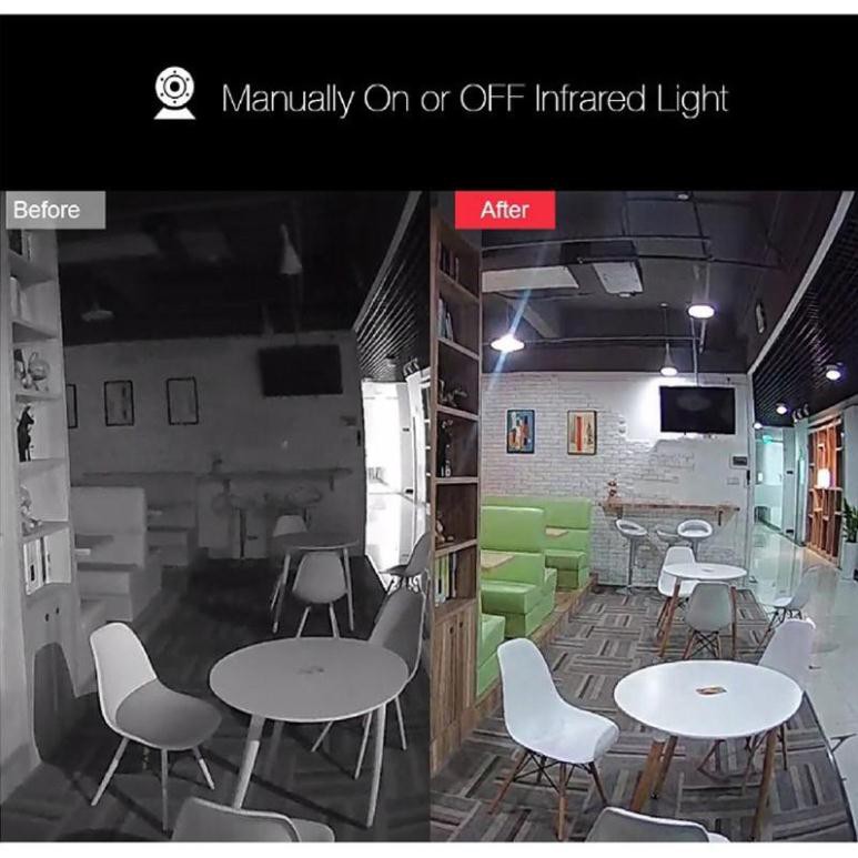 [Có sẵn] Camera Giám sát Wifi Không Dây HD 1080P Camera An Ninh IP HỒNG NGOẠI Nhìn Đêm Camera QUAN SÁT Camera Mini