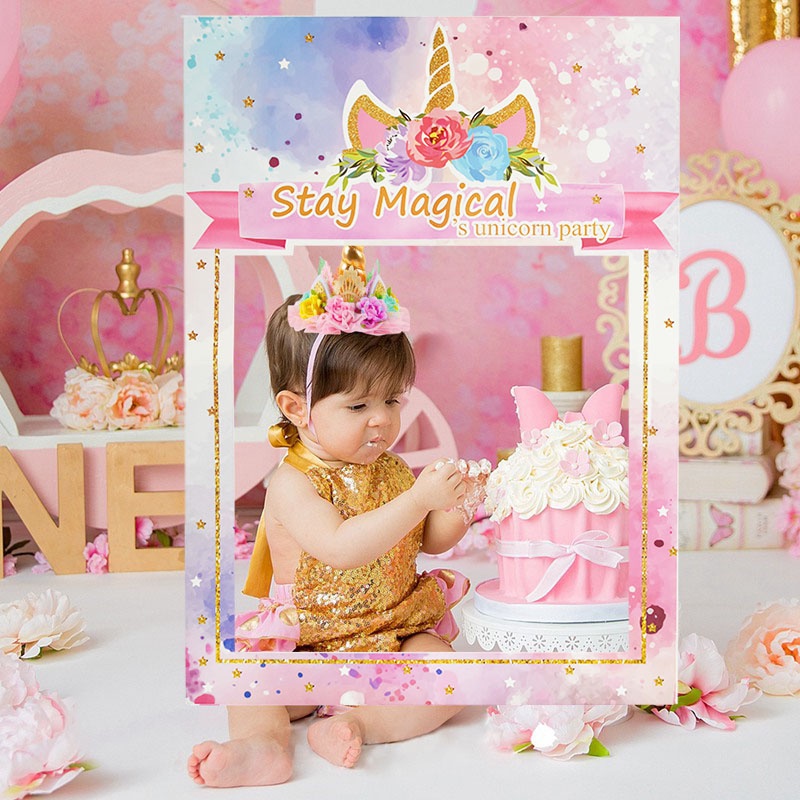 Bộ Dụng Cụ Ăn Uống Họa Tiết Hoạt Hình Dễ Thương Trang Trí Tiệc Sinh Nhật Cho Bé