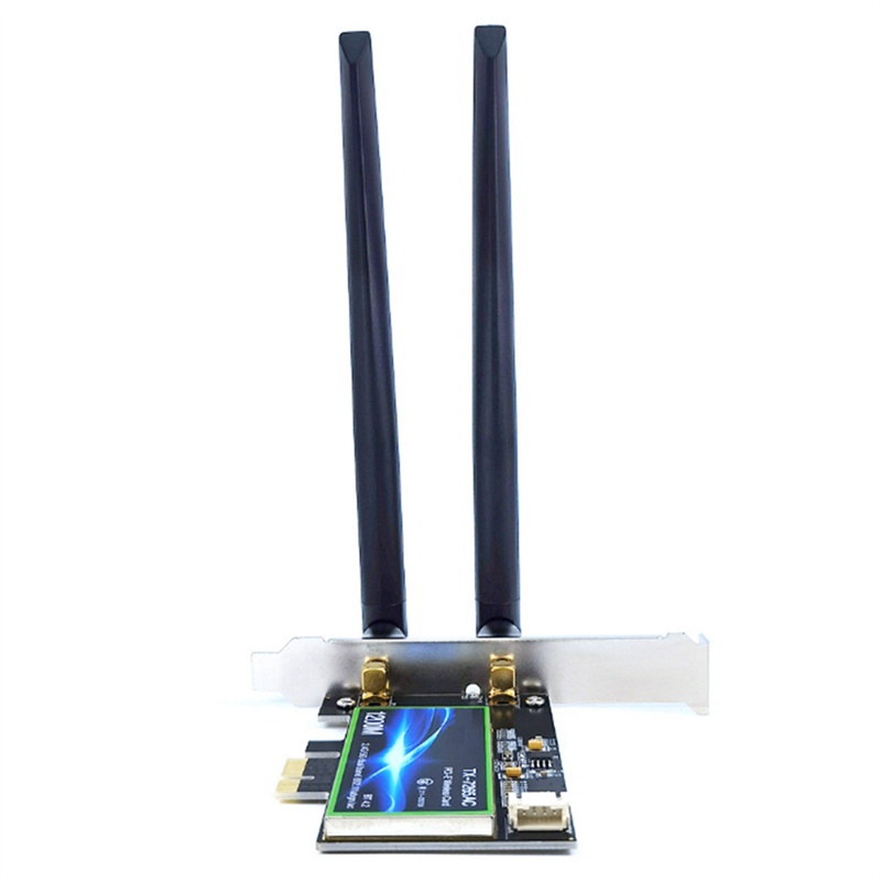 Thẻ Mạng Không Dây 7265AC 2.4G / 5G Băng Tần Kép 1200M Bluetooth 4.2 Cho Máy Tính Để Bàn