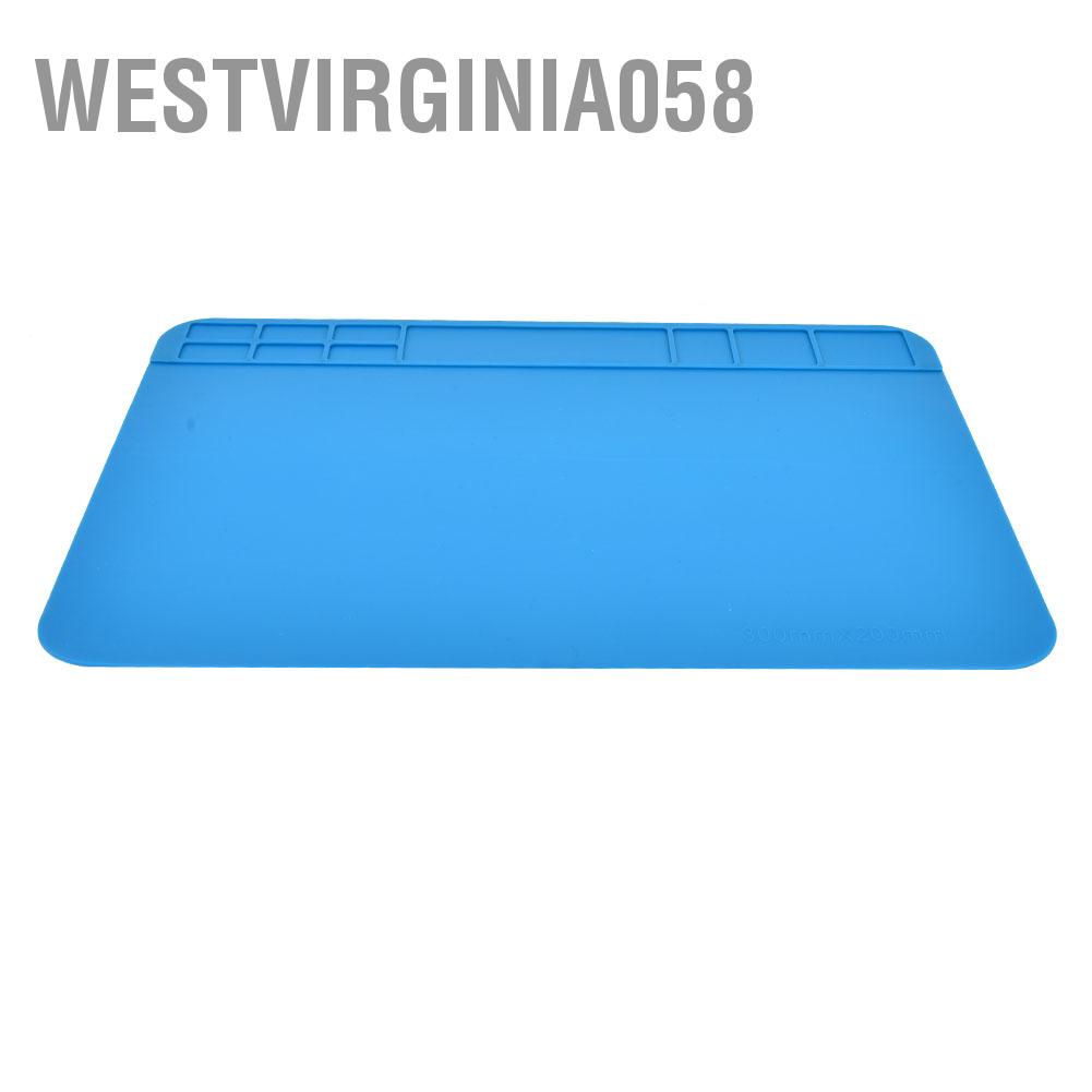 Hàng HotThảm silicon cách nhiệt để bàn dùng cho tháo lắp sửa chữa máy tính / điện thoạiHàng giao ngaywestvirginia058