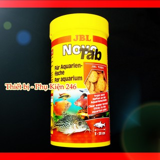 JBL NovoTab Thức ăn viên dán dành cho cá trong hồ thủy sinh ( Đức) - jbl tab 400 viên