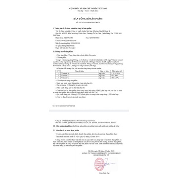 THẢO DƯỢC TĂNG ĐỀ KHÁNG NOVOMIN - HOBOMIN -FOMULA4