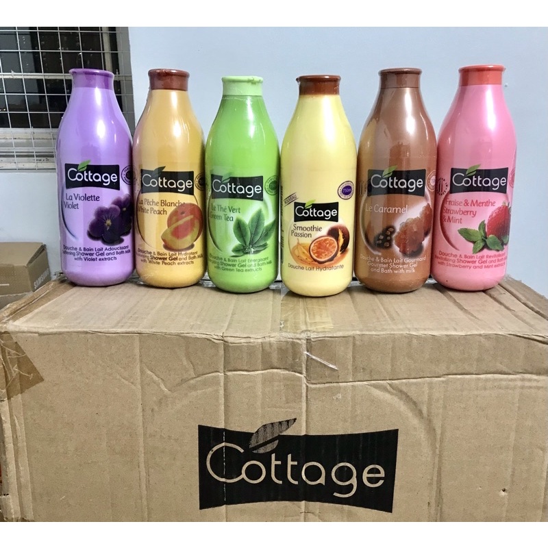 Sữa Tắm Pháp Cottage Hương Nước Hoa