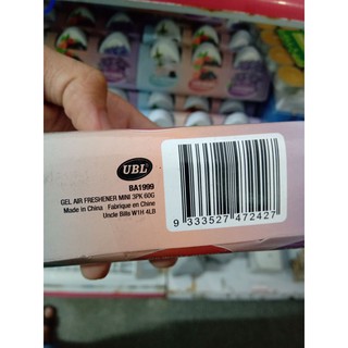 GEL LÀM THƠM PHÒNG MINI 3 HỘP UNCLE BILLS BA1999