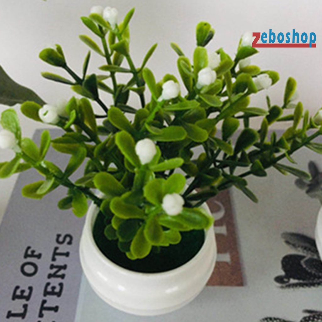 Chậu Cây Bonsai Giả Bằng Nhựa Dùng Trang Trí Nhà Cửa