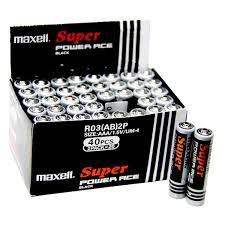 Hộp pin maxell  3A hộp 40 viên