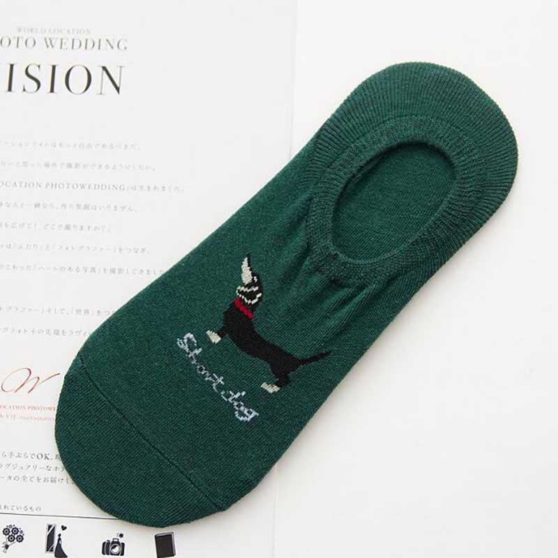 Vớ cotton Cổ Thấp Mềm Mại Chống Trượt Thoáng Khí Thời Trang Xuân Hè Cho Nam