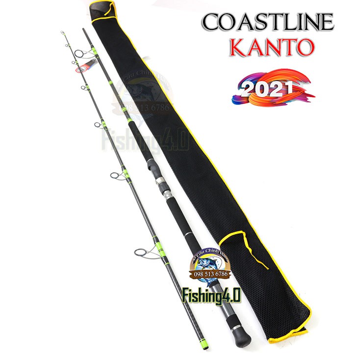 CẦN CÂU COASTLINE KANTO - HOT NEW 2021 - SIÊU BẠO LỰC - TẢI CÁ 40KG