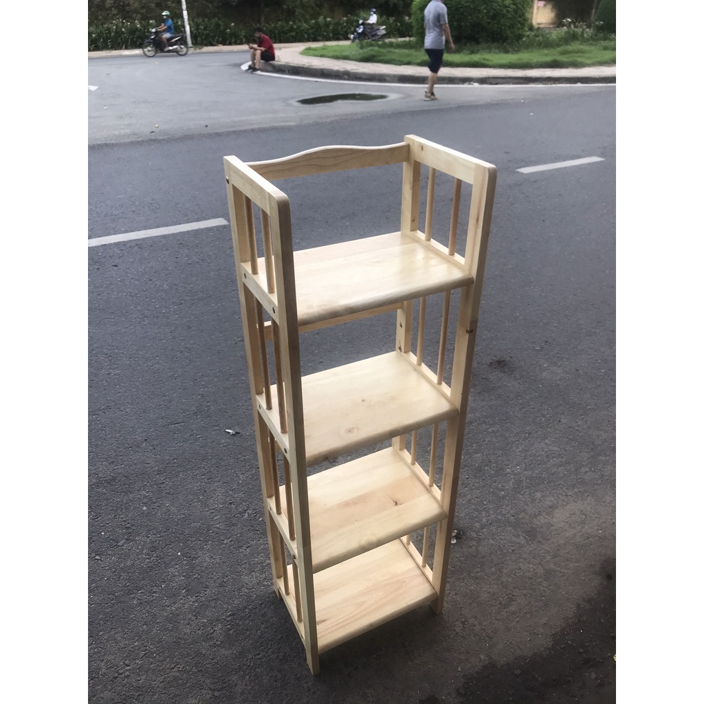 Kệ Sách 4 Tầng - R40cm- 50cm