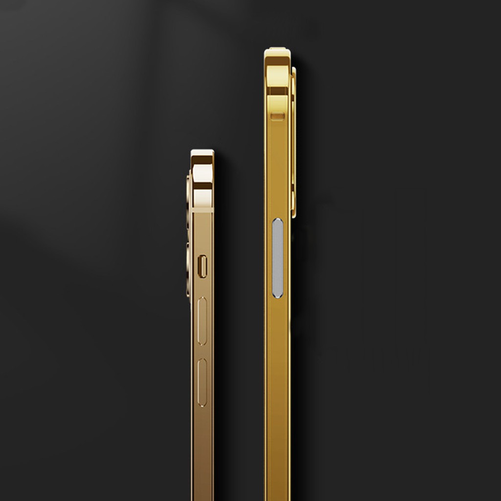 Ốp Điện Thoại Siêu Mỏng Khung Kim Loại Nhôm Cho Iphone