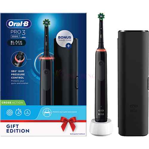 Bàn chải điện Oral-B Pro 3 3500 Travel Case - Hàng nhập khẩu