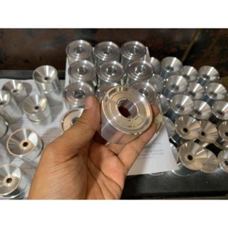 Tiêu nhôm cnc giảm thanh pô leovince size 22, 25