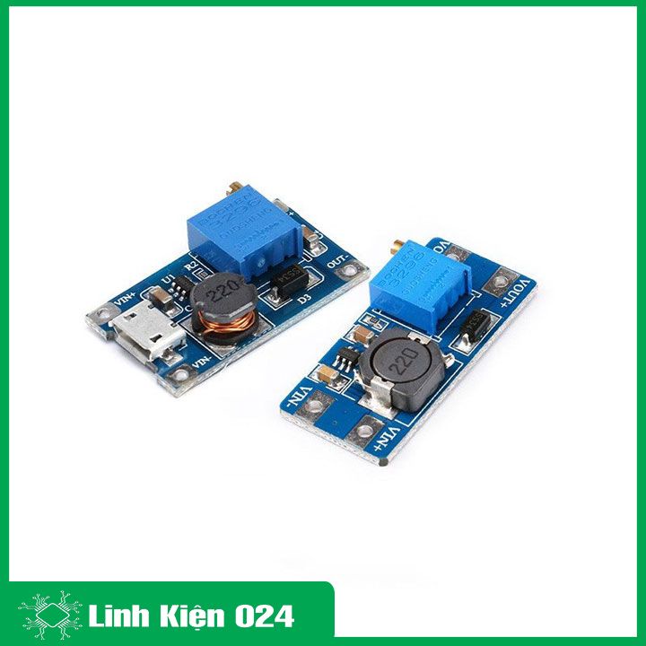 Module Boost DC DC 2-24V 2A MT3608 V2