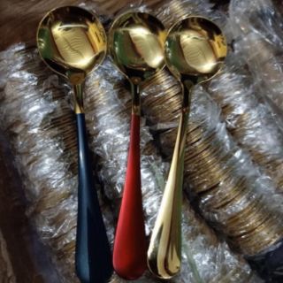 Muỗng mạ vàng cao cấp