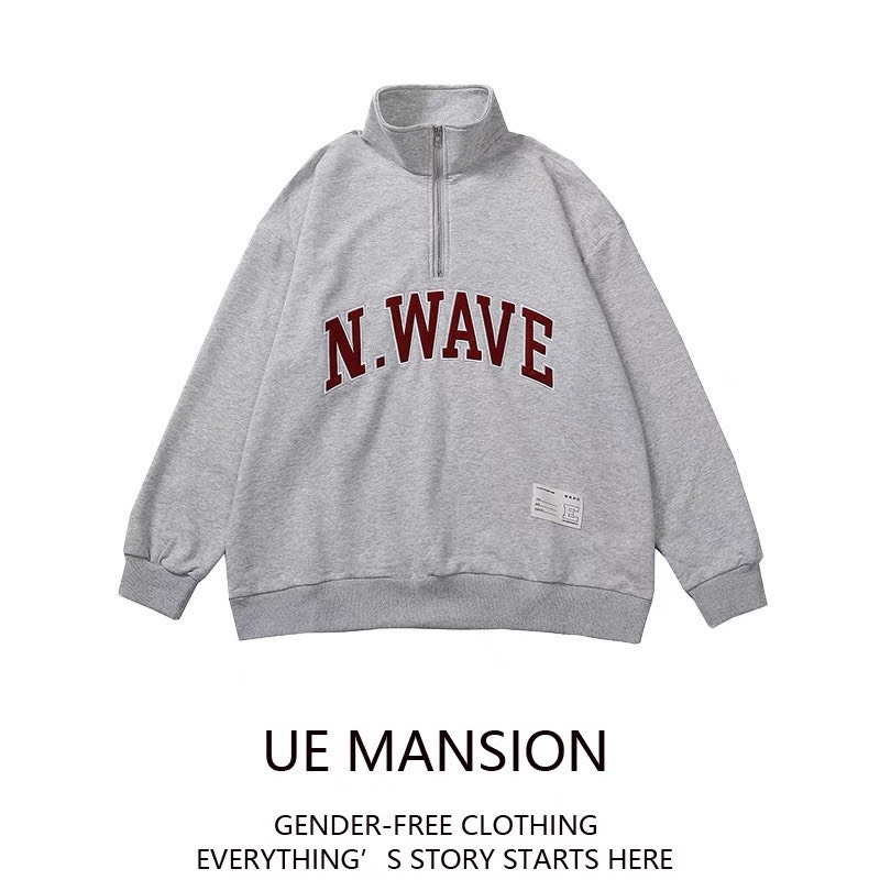 [Mã 12FASHIONSALE giảm 12% đơn 99K] Áo Sweater Nỉ Bông N.WAVE Unisex Nam Nữ (Ảnh thật/ Có Sẵn) | BigBuy360 - bigbuy360.vn