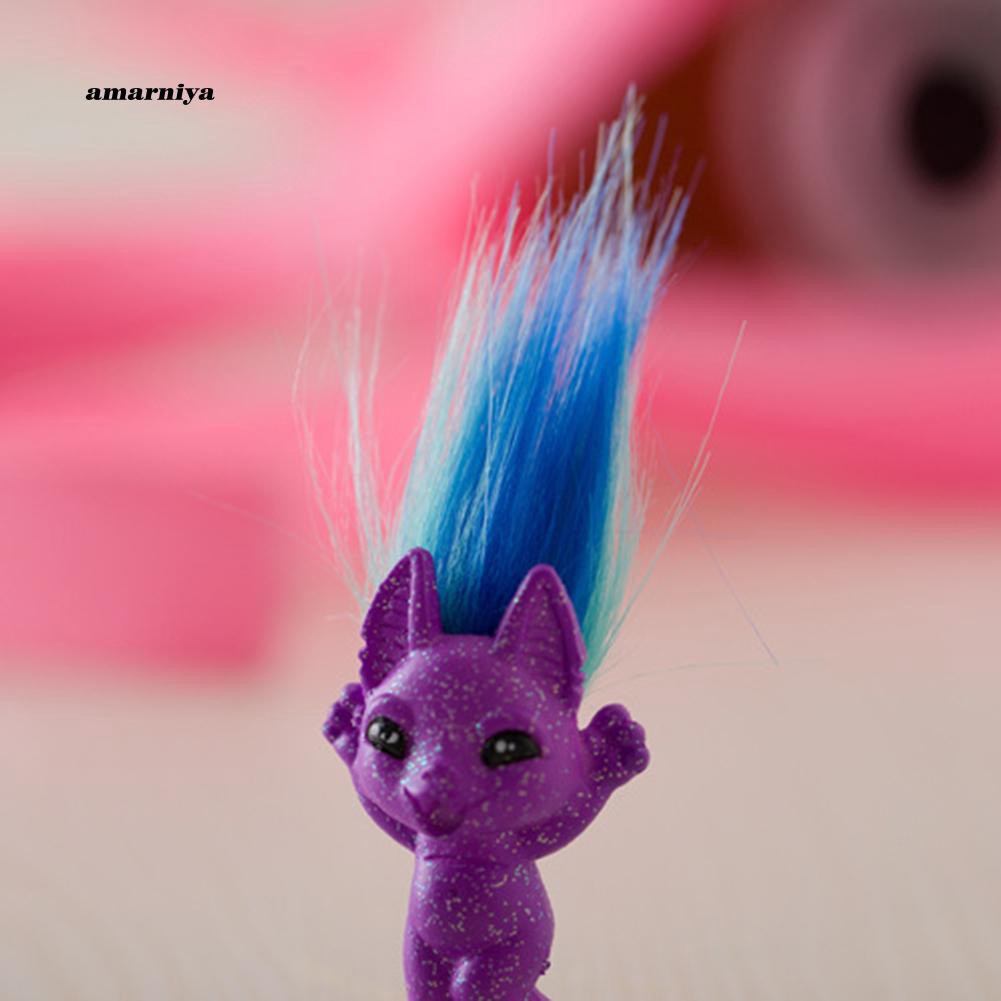 Búp bê đồ chơi trang trí hình nhân vật trolls Lucky