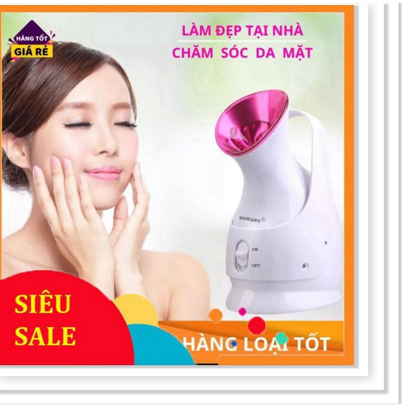 [HÀNG LOẠI 1 - GIÁ SẬP SÀN] Máy Xông Hơi Làm Đẹp Da Mặt Tại Nhà Sokany Chính Hãng