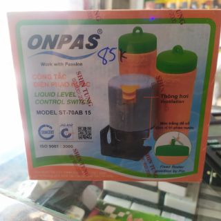 Công tắt điện phao nước hiệu onpas