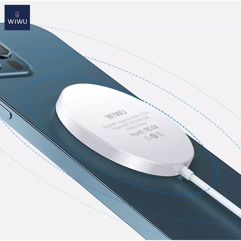 Wiwu Magnetic Wireless sạc không dây cho Iphone 12 13 series