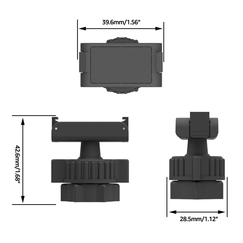 Giắc chuyển đổi đầu bi nam châm tiện dụng cho camera thể thao DJI Action 2 1/4