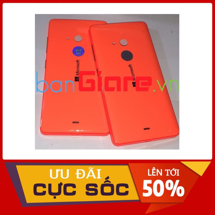 NẮP LƯNG LUMIA 540 MÀU CAM