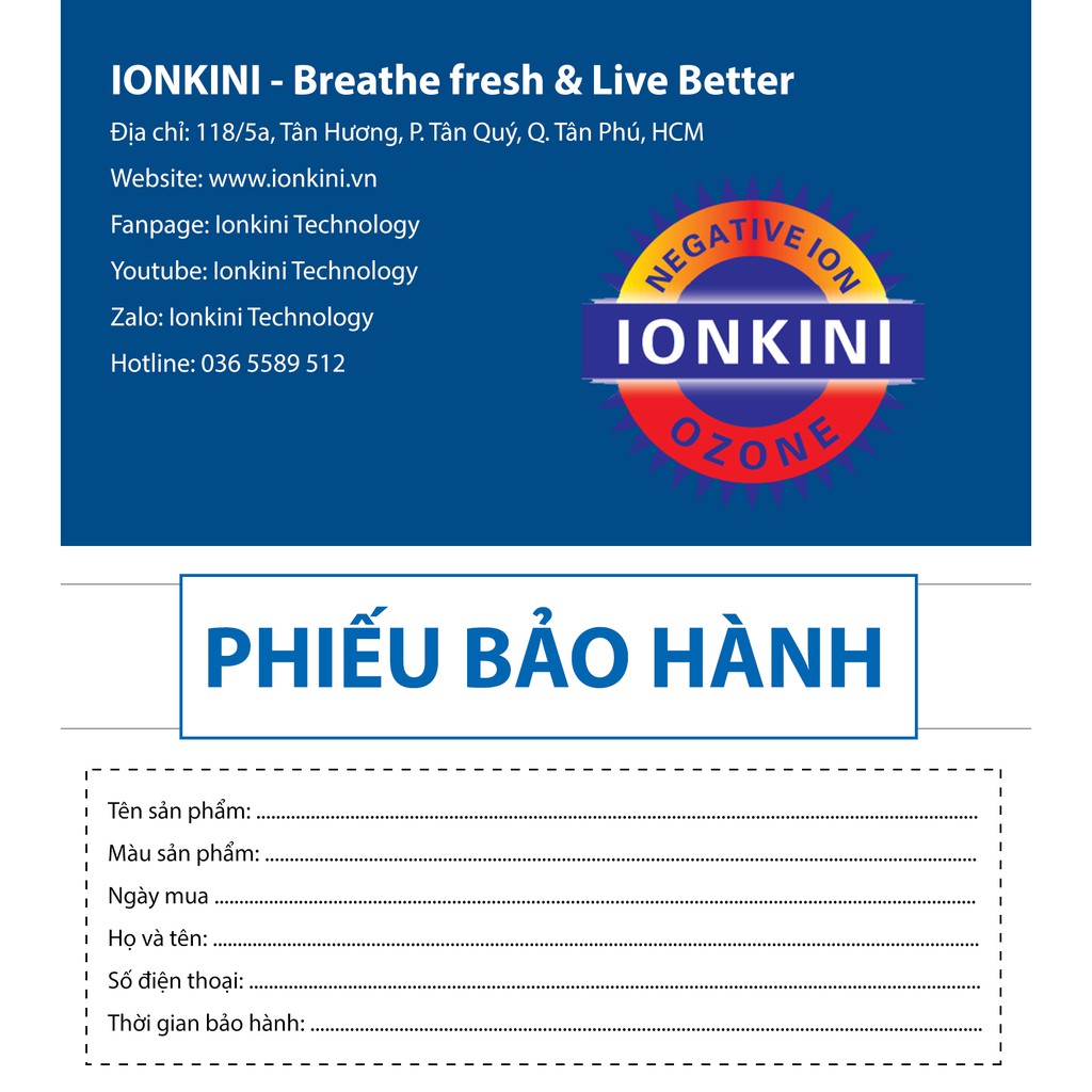 Máy Lọc, Tẩu Lọc Không Khí Oto Ionkini Jo-6291 Thế Hệ Thứ 9 - Lọc Sạch Khói Thuốc, Bụi Bẩn, Mùi Hôi Và Vi Khuẩn Gây Hại