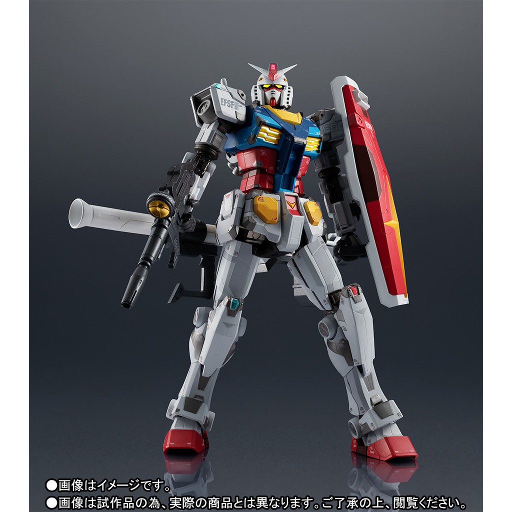 Mô Hình Chogokin RX-78F00 Gundam Factory Yokohama Đồ Chơi Anime Nhật